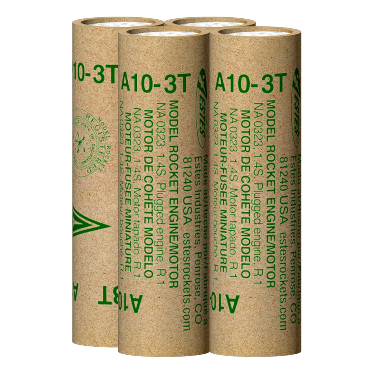 010015 Estes A10-3T Engines - 13mm