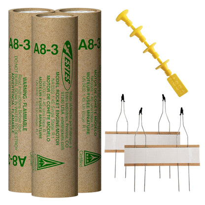 010017 Estes A8-3 Engines - 18mm