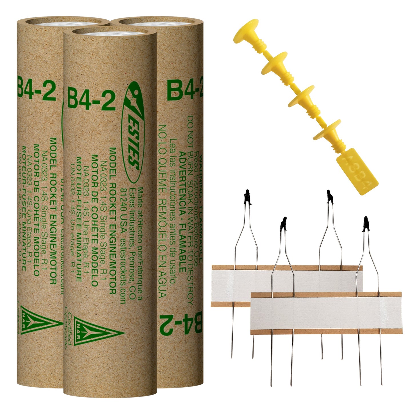 010018 Estes B4-2 Engines - 18mm