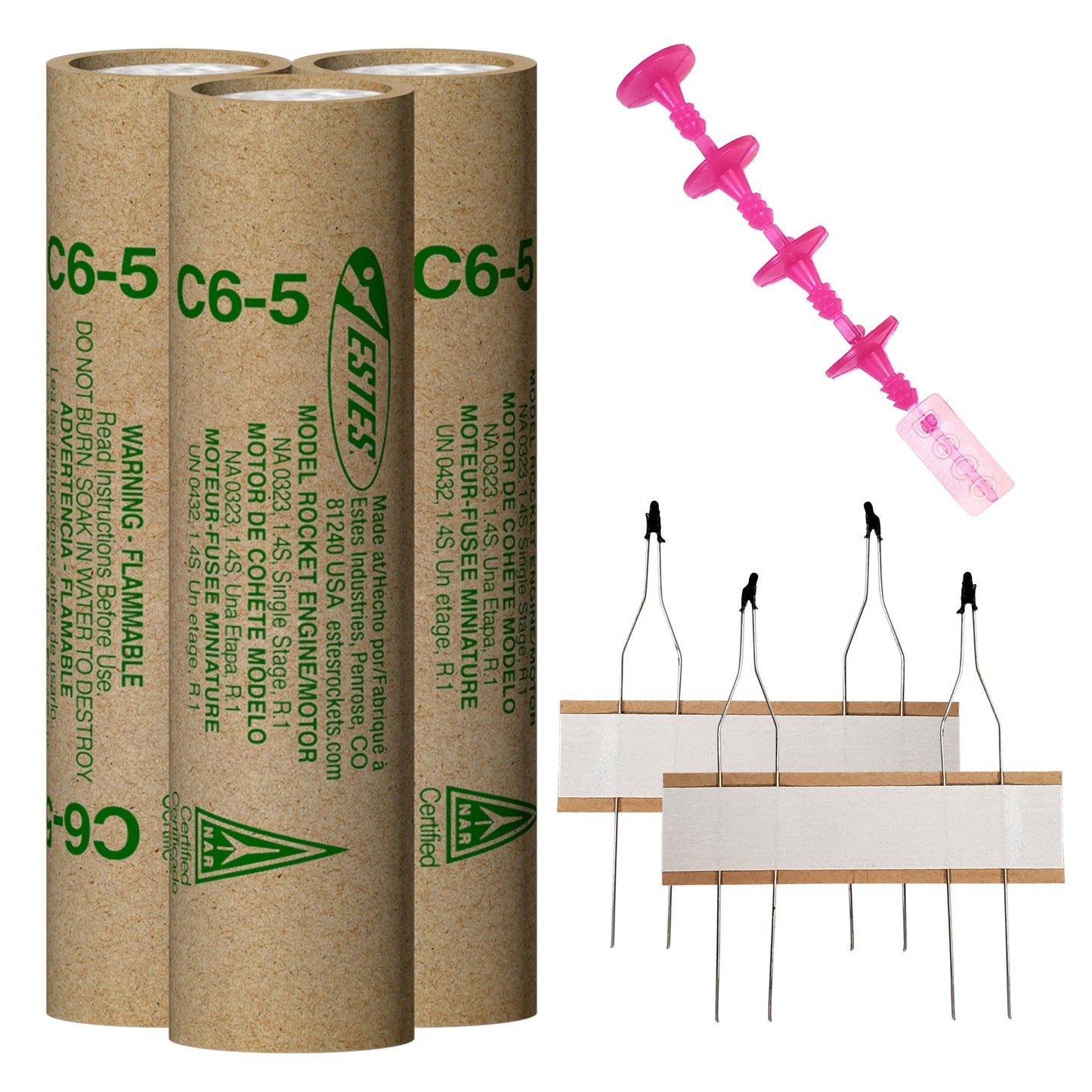 010024 Estes C6-5 Engines - 18mm