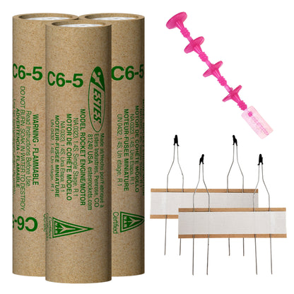 010024 Estes C6-5 Engines - 18mm