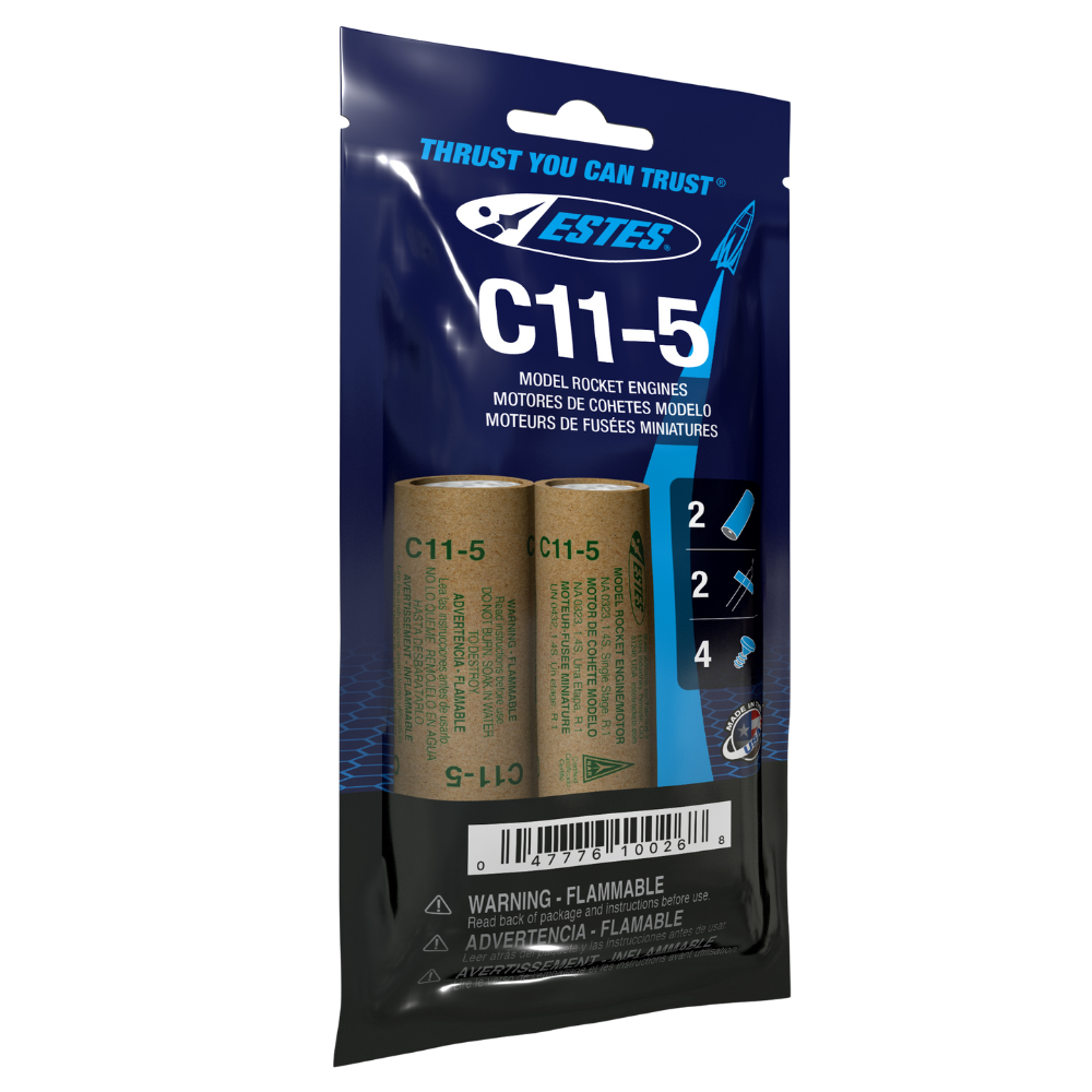 010026 Estes C11-5 Engines - 24mm