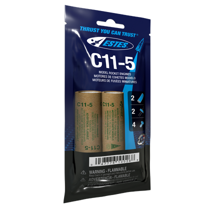 010026 Estes C11-5 Engines - 24mm