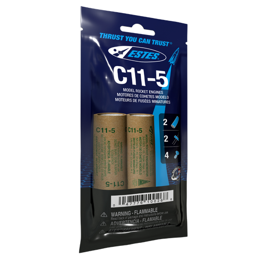 010026 Estes C11-5 Engines - 24mm