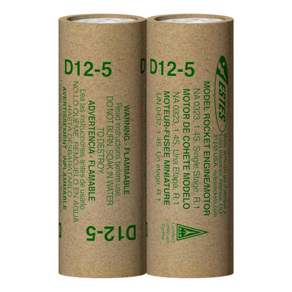 010028 Estes D12-5 Engines - 24mm