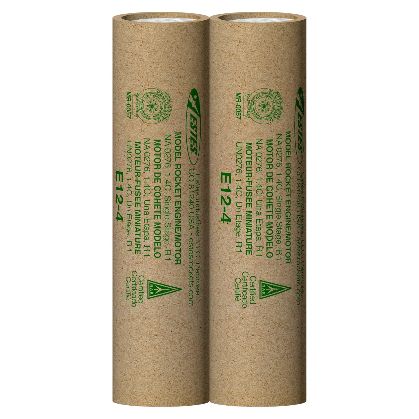 010029 Estes E12-4 Engines - 24mm