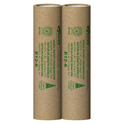010030 Estes E12-6 Engines - 24mm