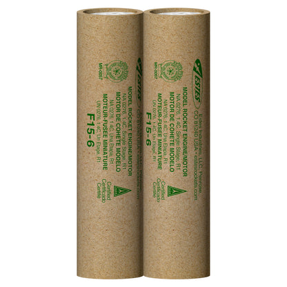 010032 Estes F15-6 Engines - 29mm
