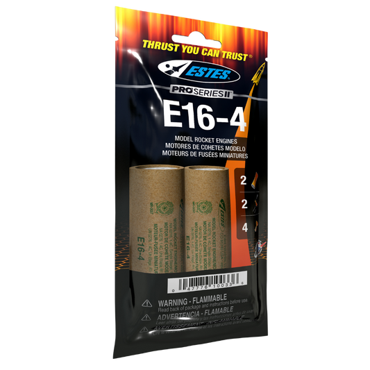 010033 Estes E16-4 Engines - 29mm