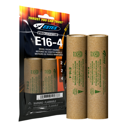 010033 Estes E16-4 Engines - 29mm