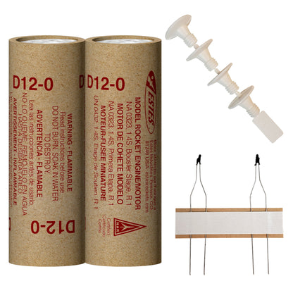 010049 Estes D12-0 Engines - 24mm