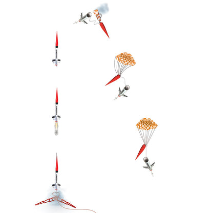 1469 Estes Tandem-X Launch Set - Intermediate
