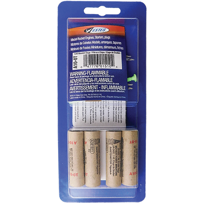1510 Estes A10-0T Engines - 13mm
