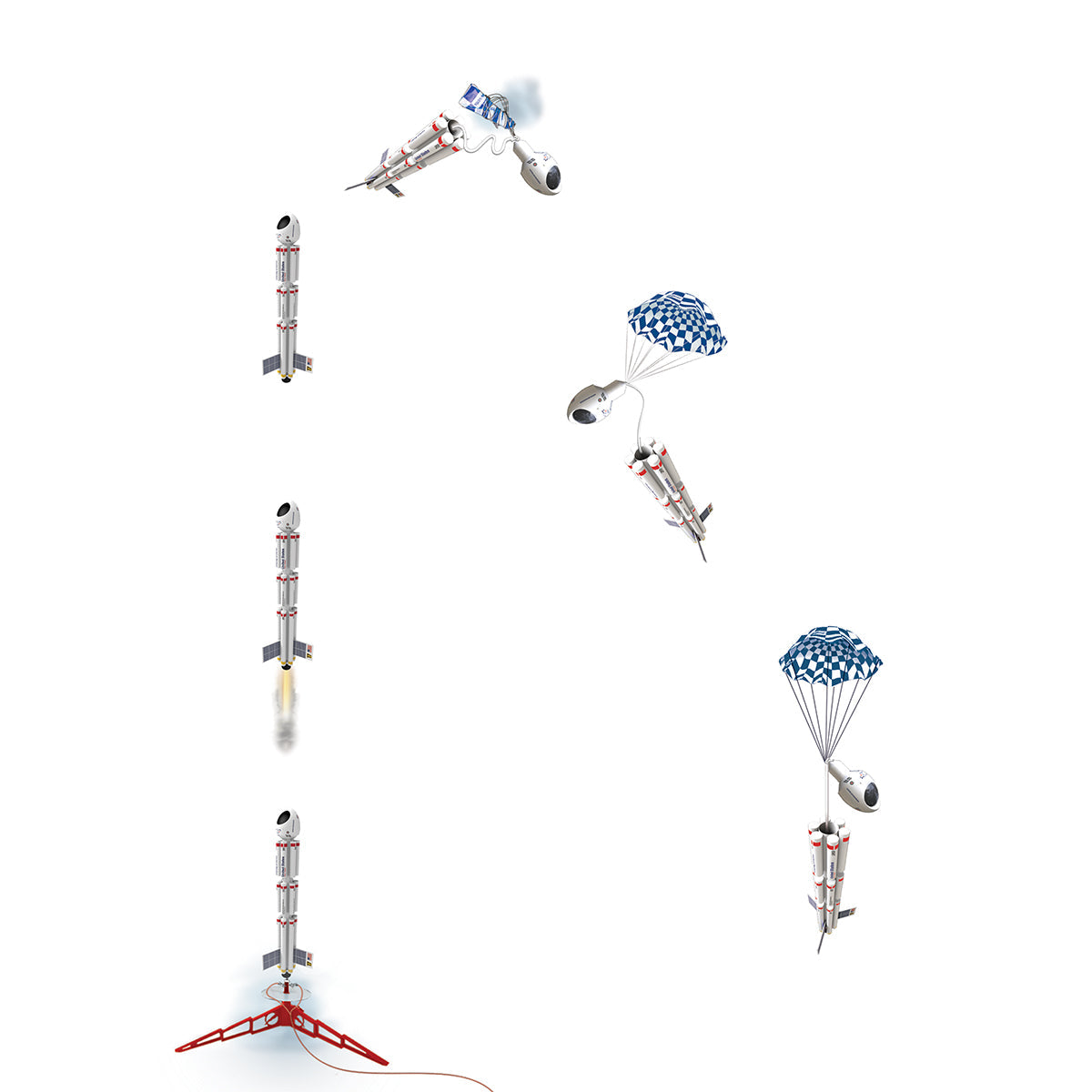 7253 Estes Explorer Aquarius - Skill Level 4