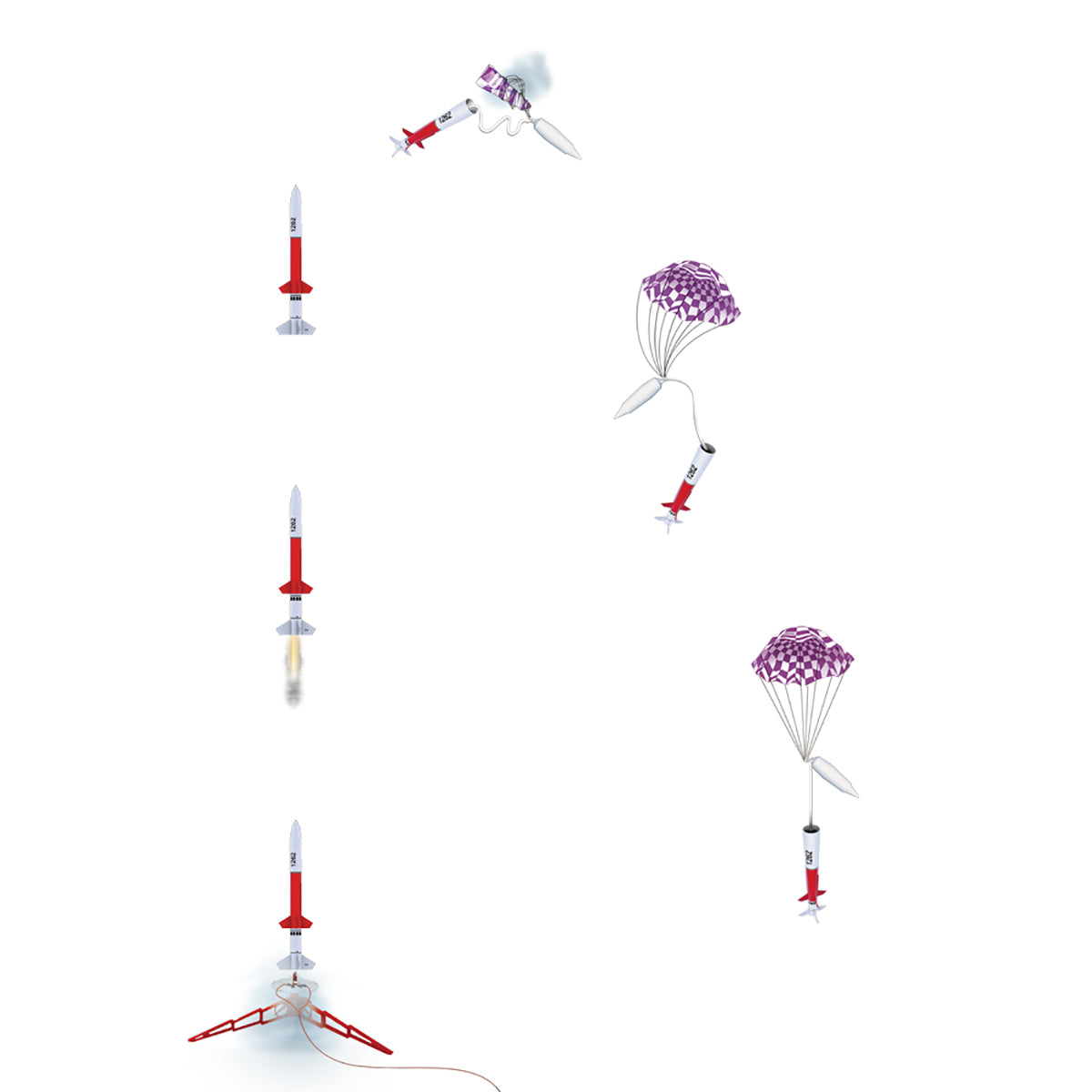 7266 Estes Red Nova - Skill Level 2