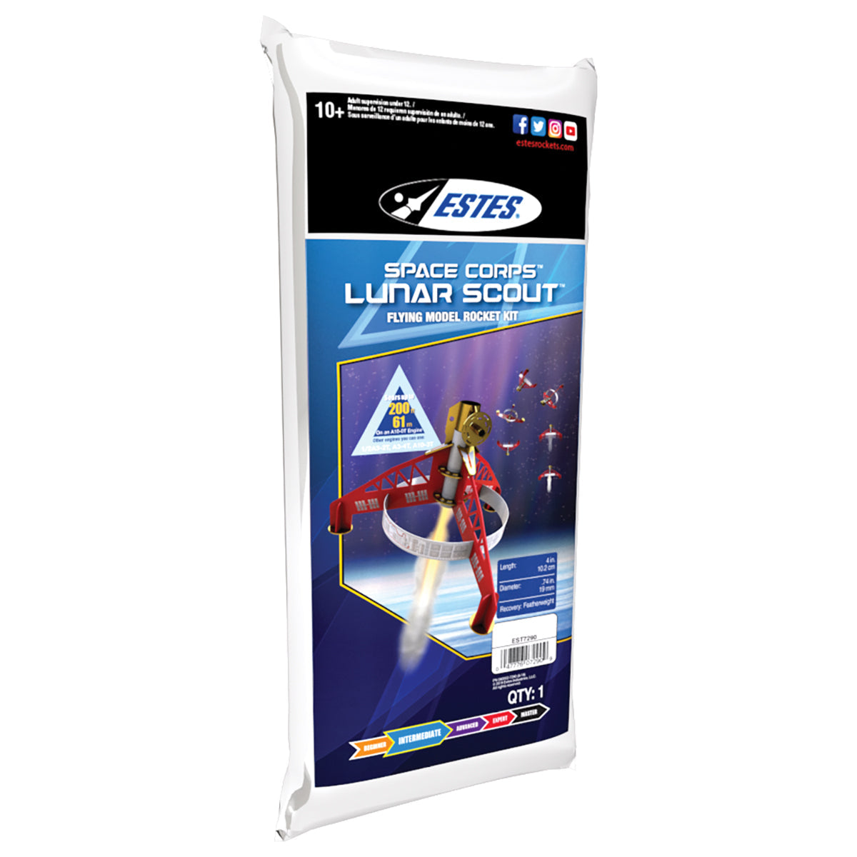 7290 Estes Space Corps™ Lunar Scout™ - Intermediate