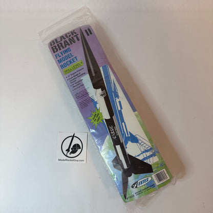 1958 Estes Black Brant II (Slide On Decals) - Skill Level 4 - OOP