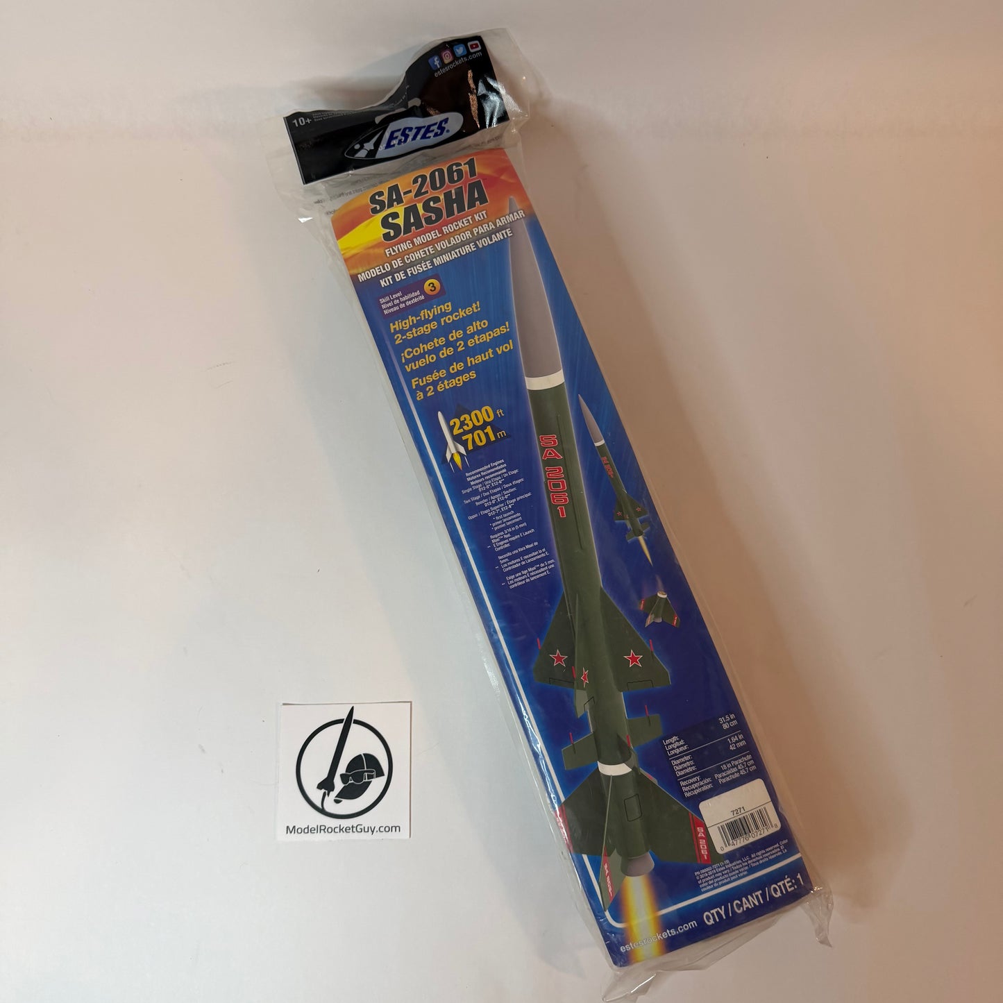 7271 Estes SA-2061 Sasha - Skill Level 3 - OOP