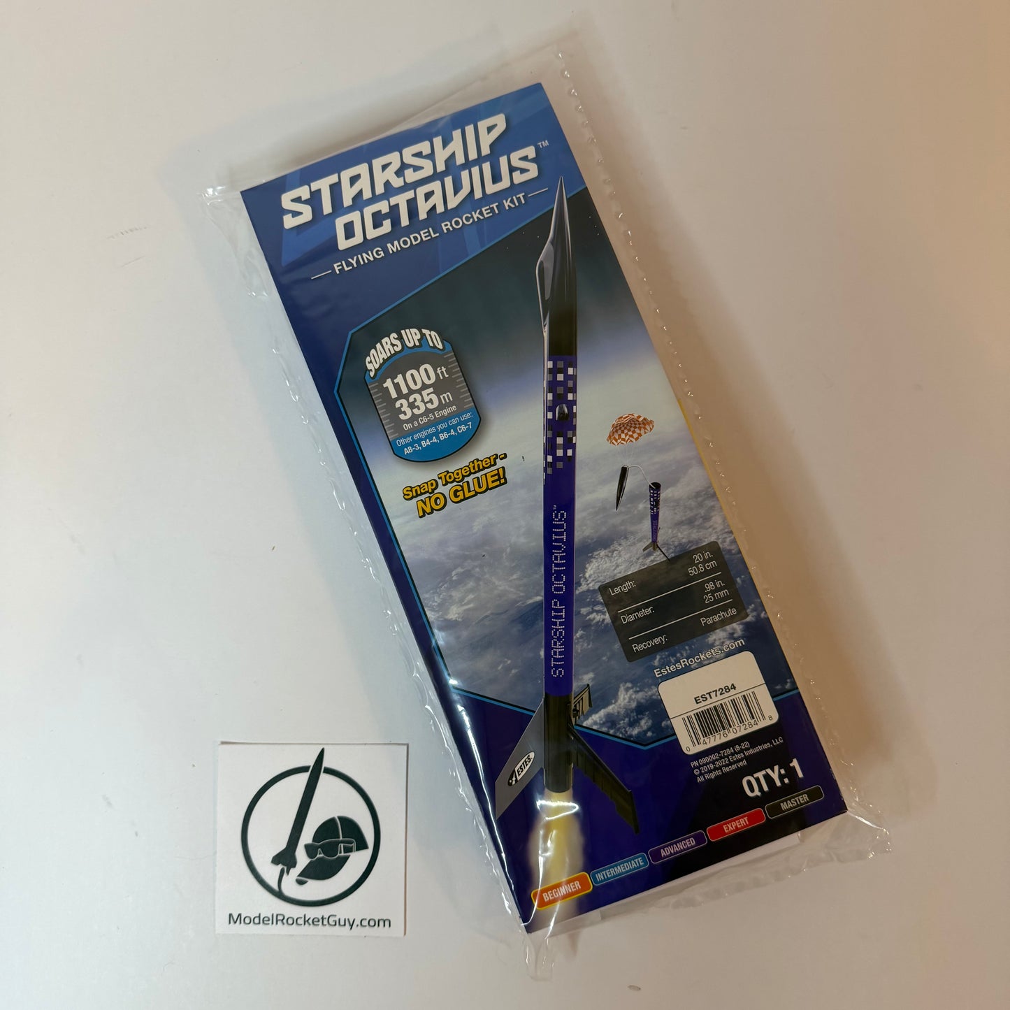 7284 Estes Starship Octavius - Beginner - OOP