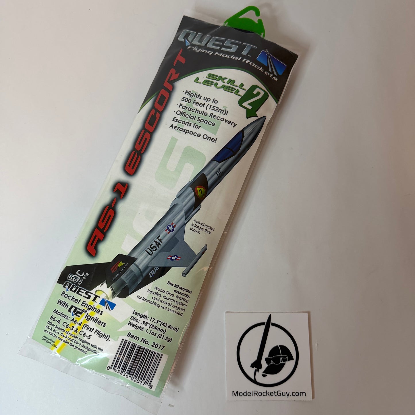 2017 Quest AS-1 Escort - Skill Level 2 - OOP