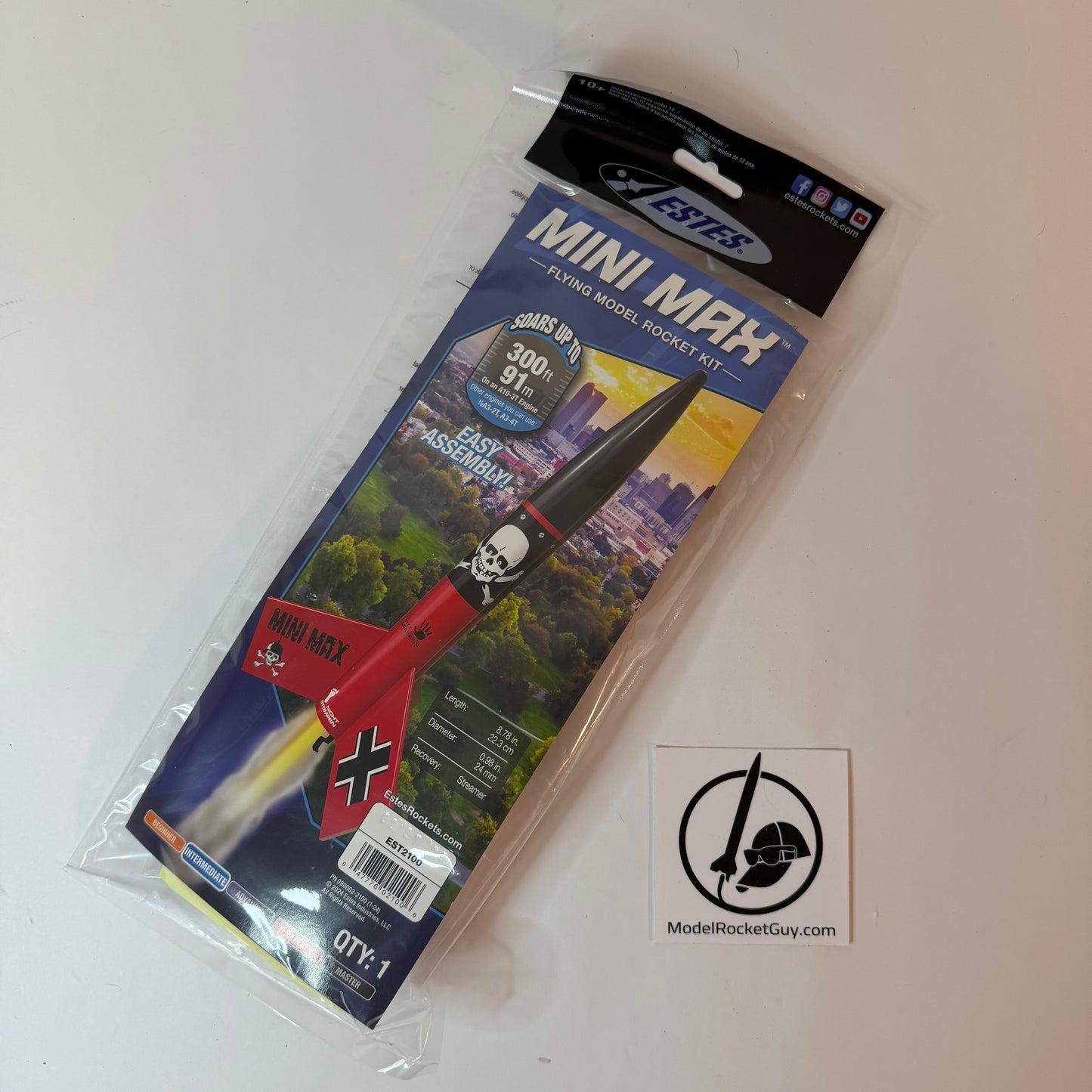 2100 Estes Mini Der Red Max™ - Intermediate