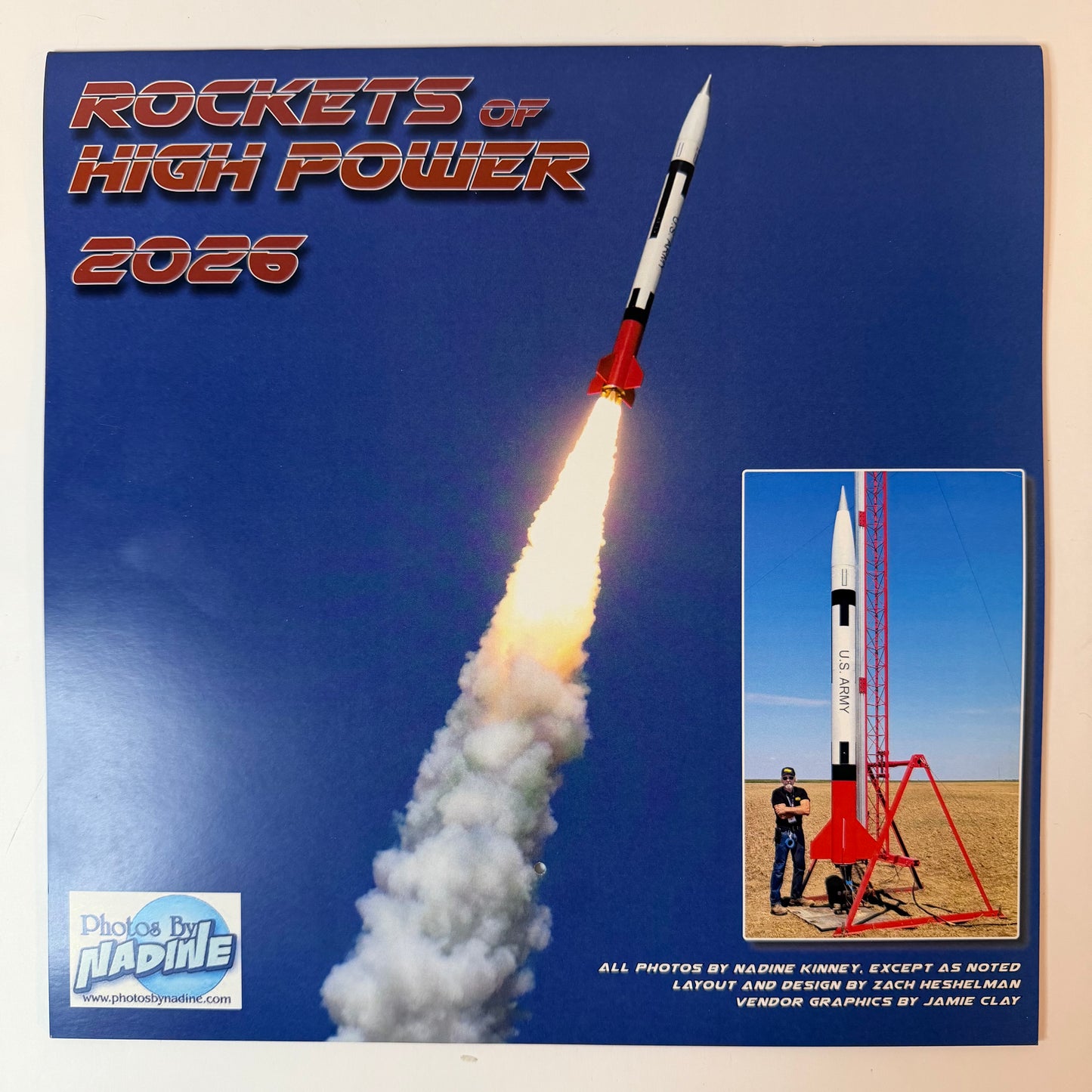 Rockets of High Power 2026 Calendar