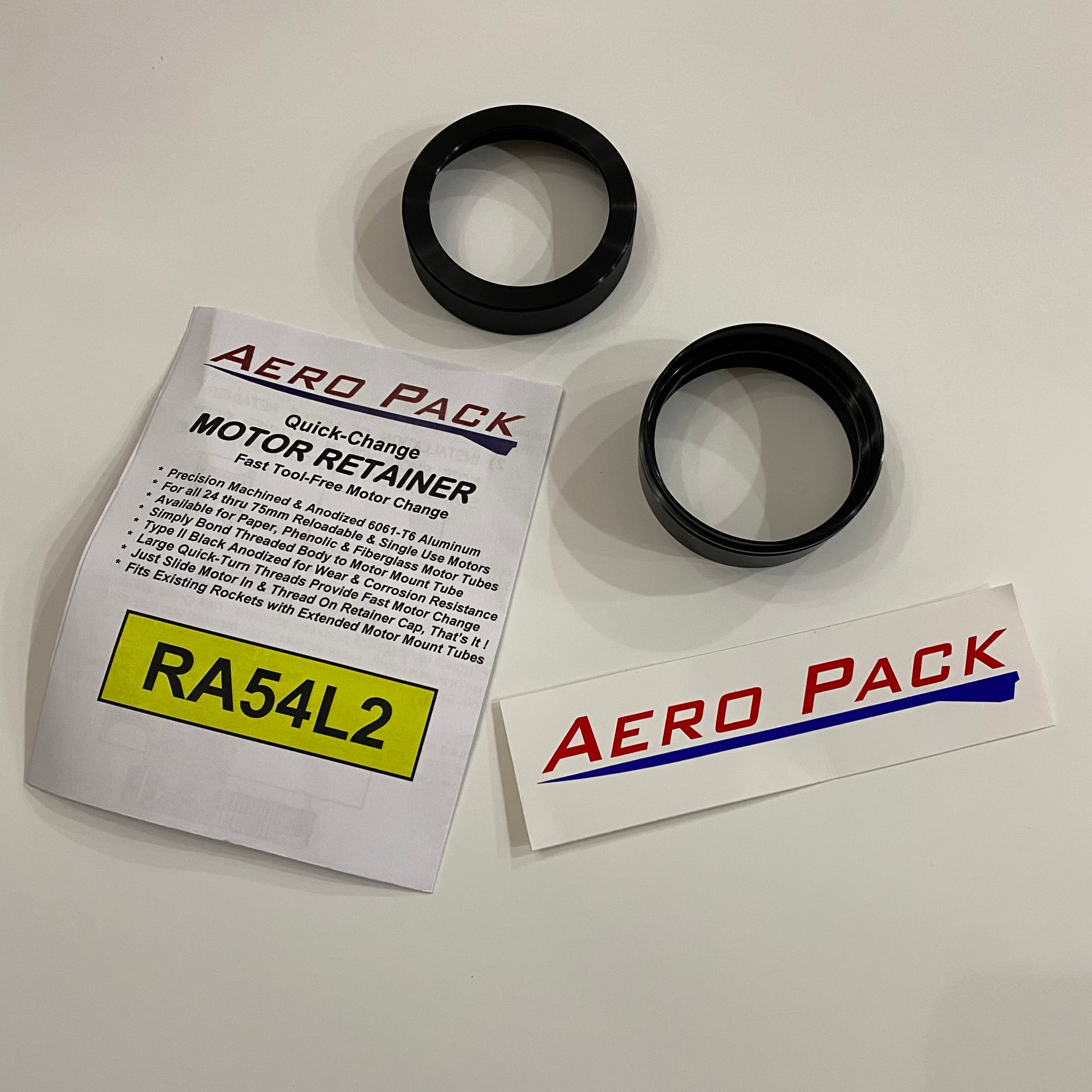 RA54L2 Aero Pack Retainer Assembly - 54mm - L2 – @ModelRocketGuy