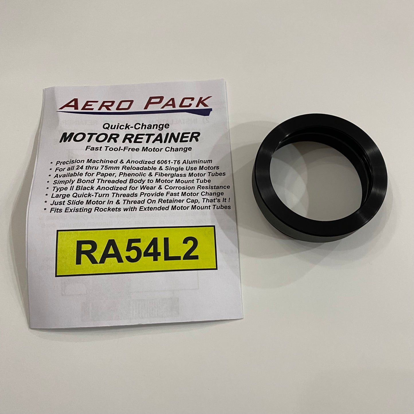 RA54L2 Aero Pack Retainer Assembly - 54mm - L2