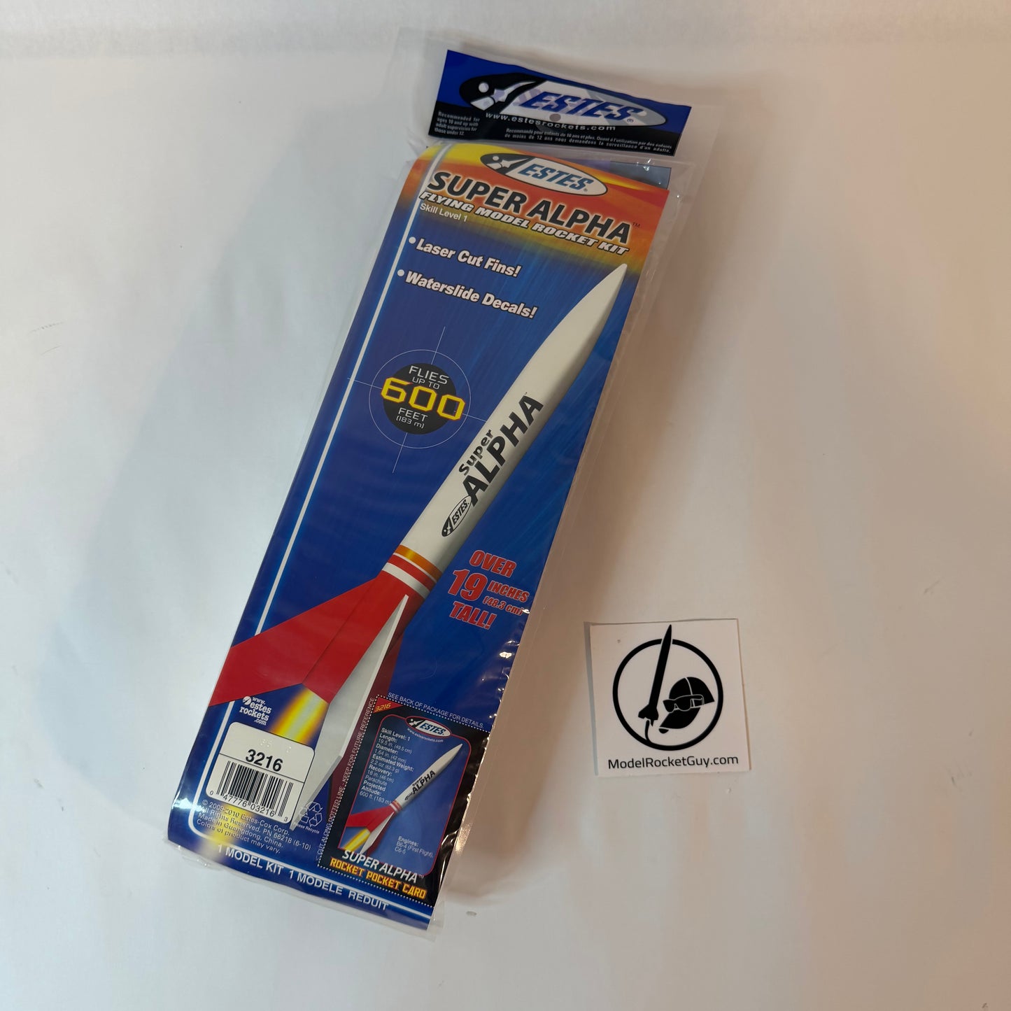 3216 Estes Super Alpha (Plastic Nose) - Skill Level 1 - OOP