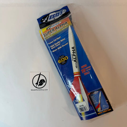 3216 Estes Super Alpha (Balsa Nose) - Skill Level 1 - OOP