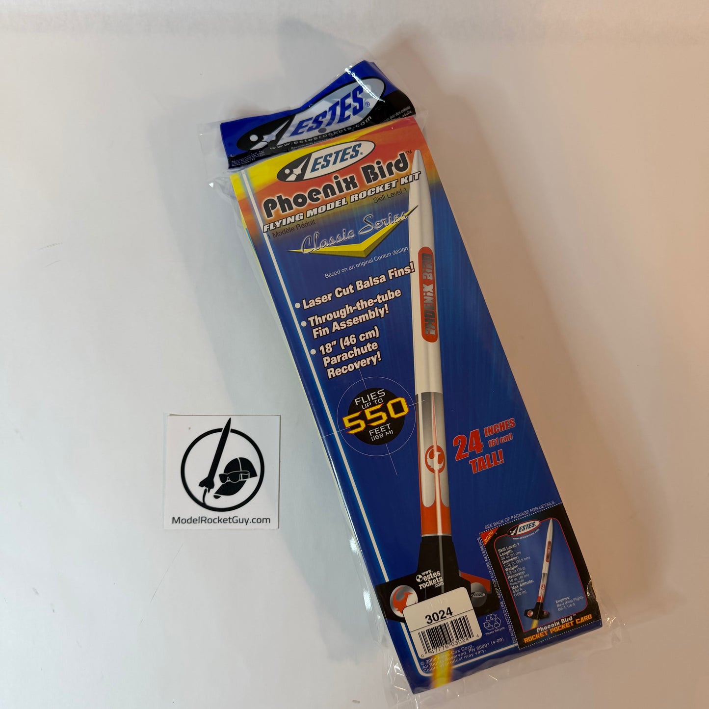 3024 Estes Phoenix Bird - Skill Level 1 - OOP