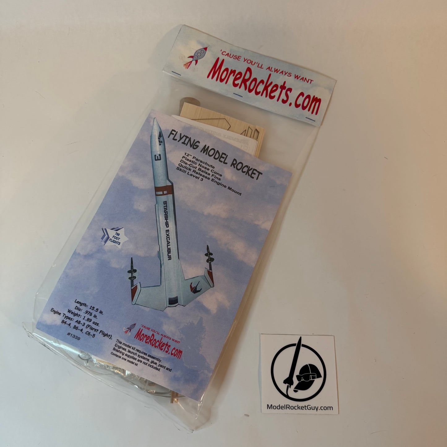 #1339 MoreRockets.com Starship Excalibur - Skill Level 3 - OOP