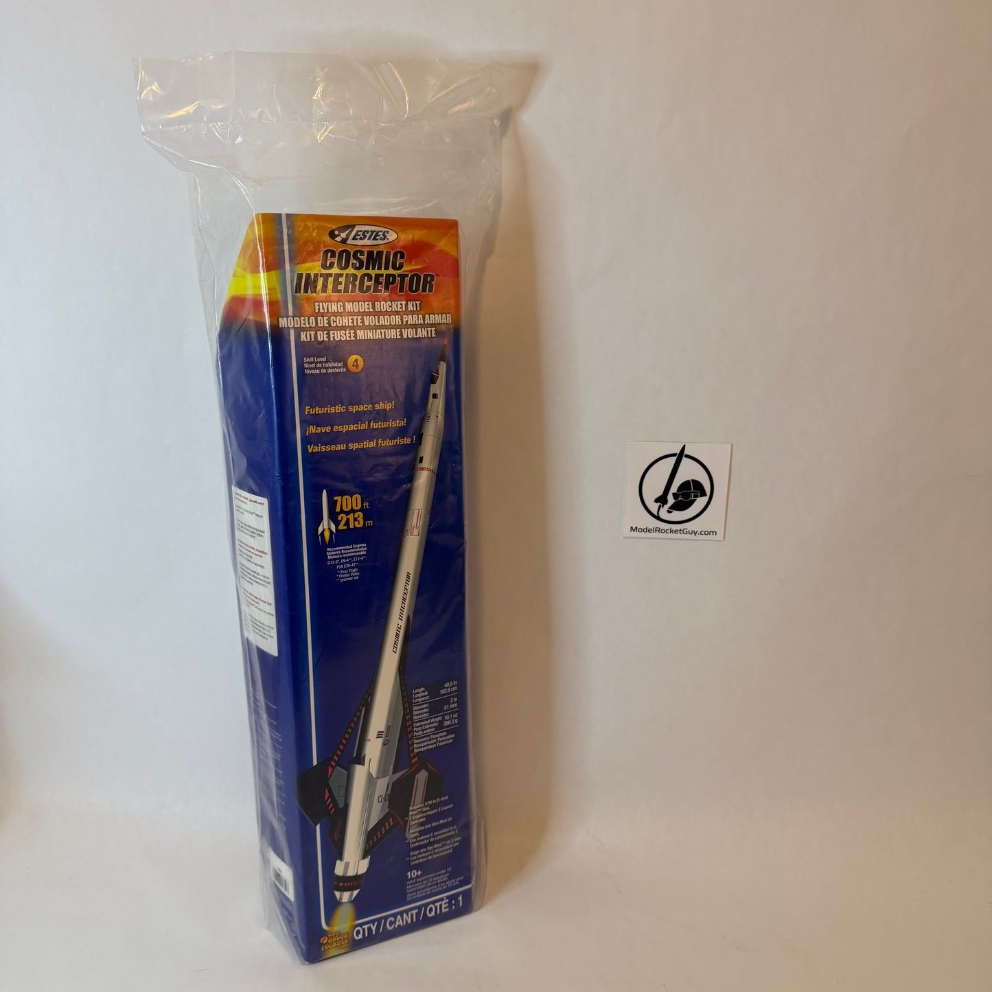 1351 Estes Cosmic Interceptor - Skill Level 4 - OOP