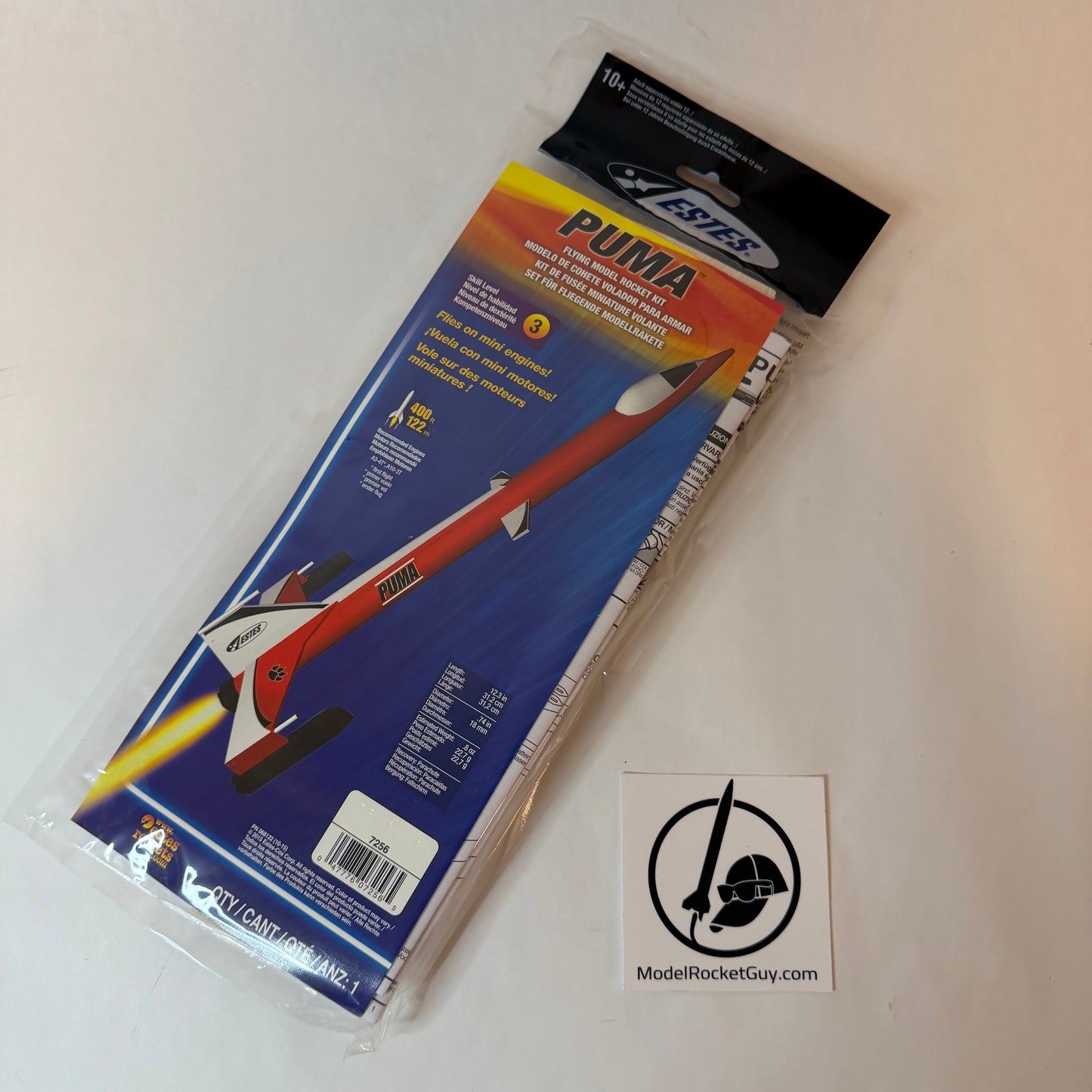 7256 Estes Puma - Skill Level 3 - OOP