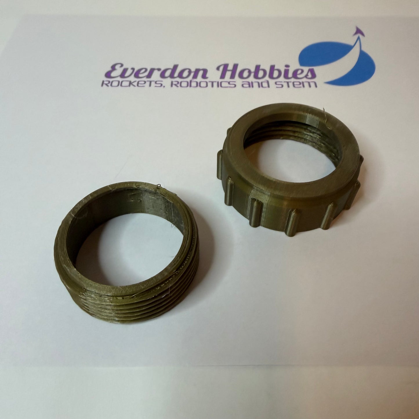 Everdon Rocketry 38mm 3D Printed Motor Retainer
