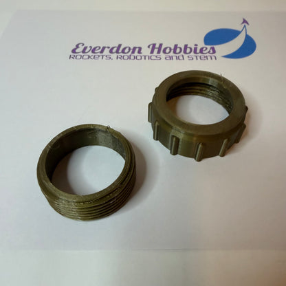 Everdon Rocketry 38mm 3D Printed Motor Retainer
