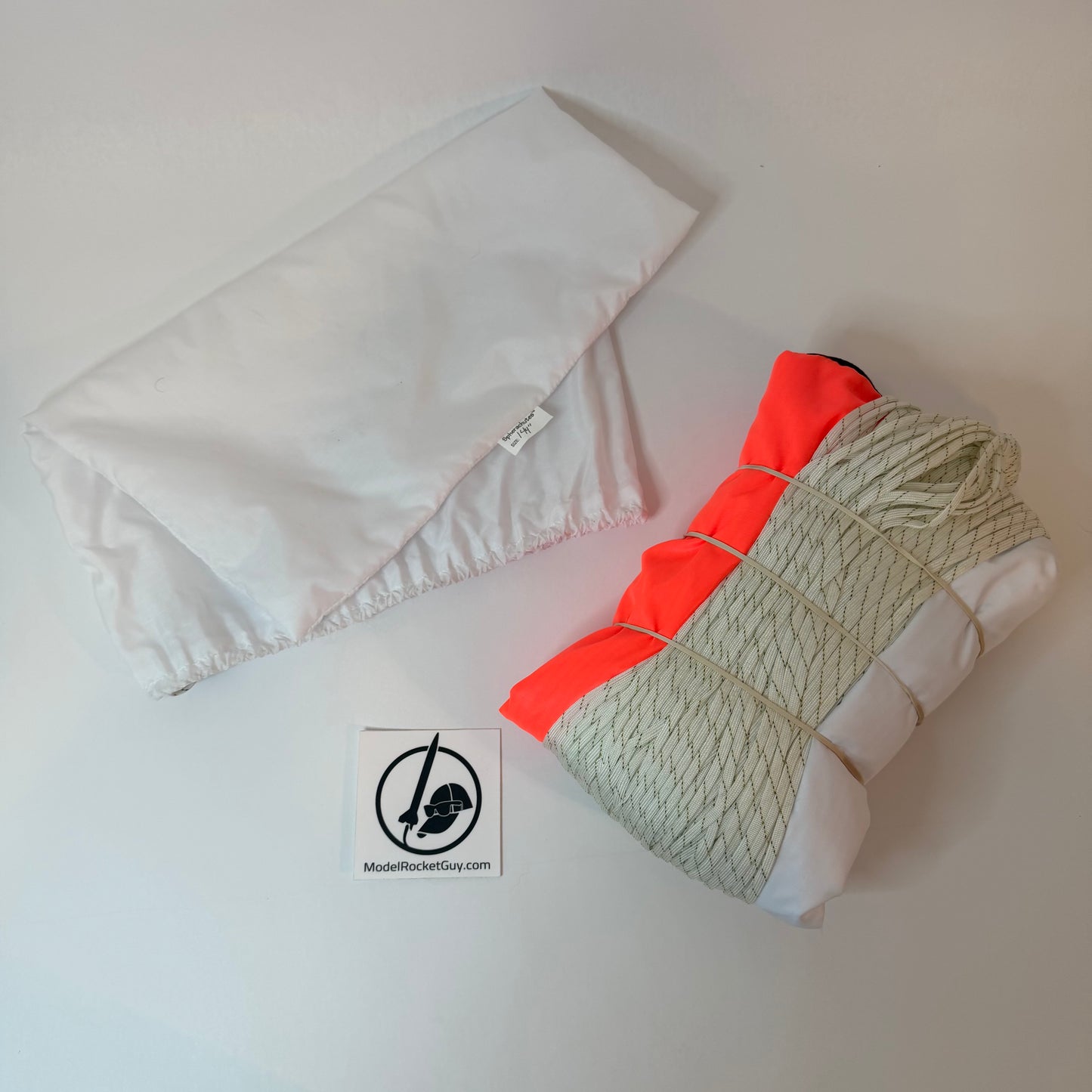 144" Spherachute Classic Parachute - Neon Orange