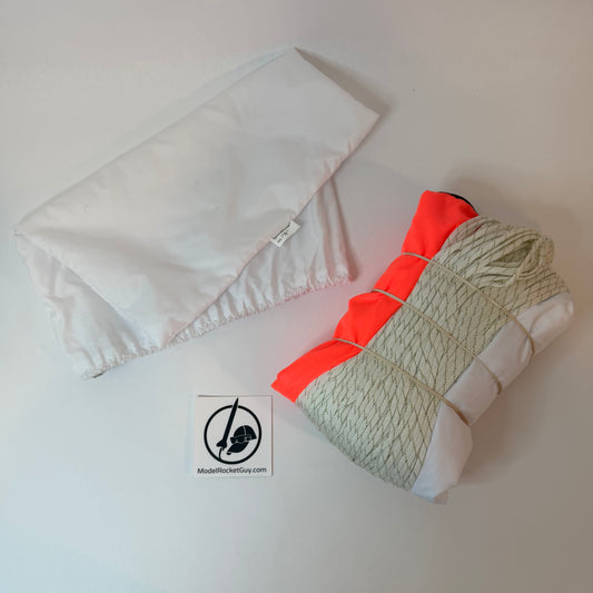 144" Spherachute Classic Parachute - Neon Orange