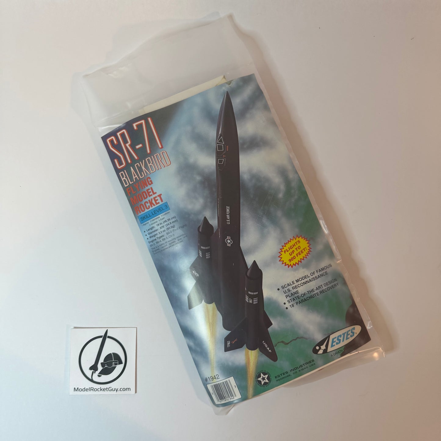 1942 Estes SR-71 - Skill Level 3 - OOP - Repackaged