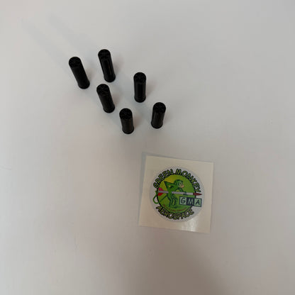 Green Monkey Aerospace - 3D Printed Gatling Fantasy Nose Cone for 4" Cardboard Tube