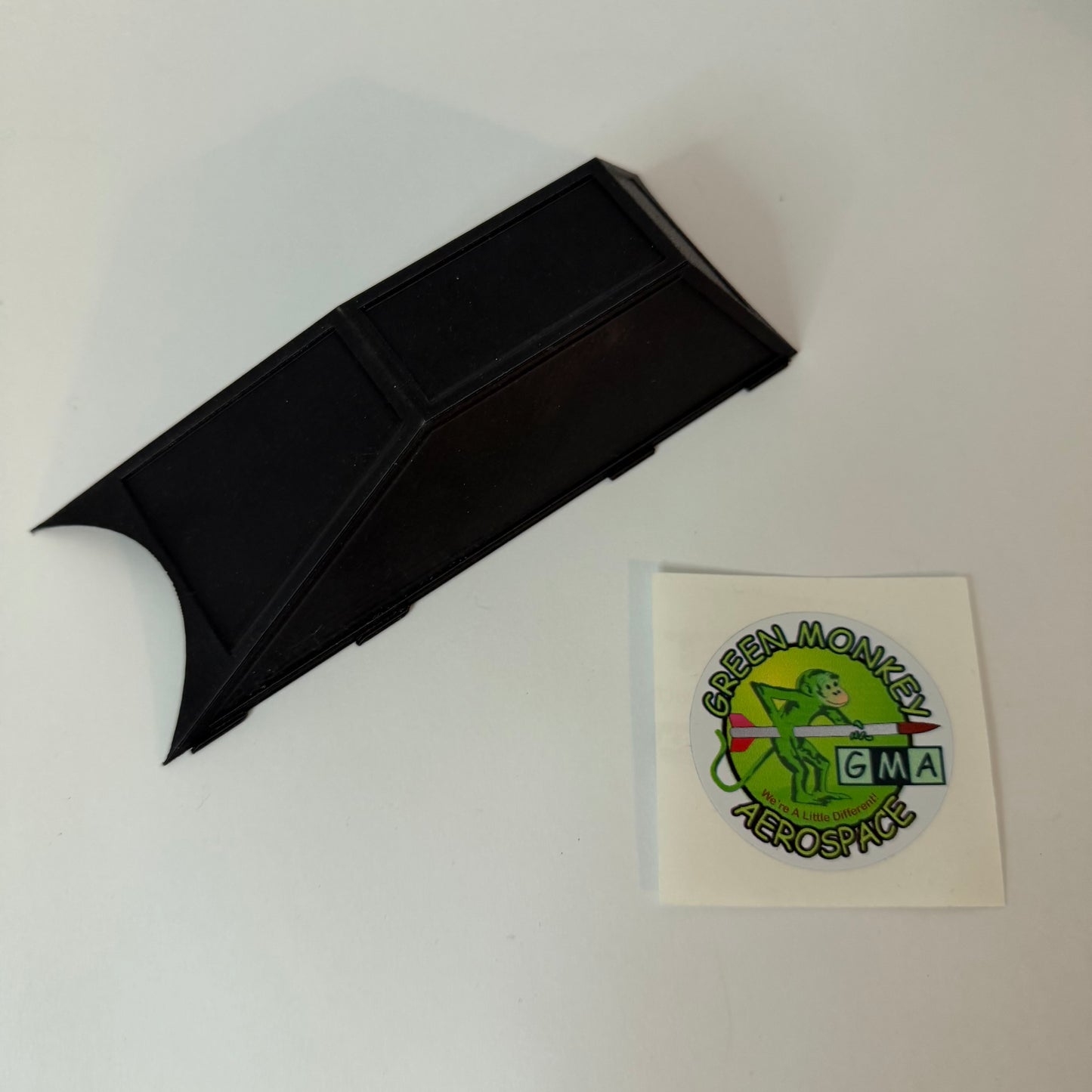 Green Monkey Aerospace - 3D Printed Gatling Fantasy Nose Cone for 4" Cardboard Tube