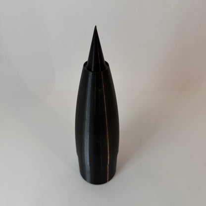 Green Monkey Aerospace - 3D Printed MIG Fantasy Style Nose Cone for 3.1" Cardboard Tube