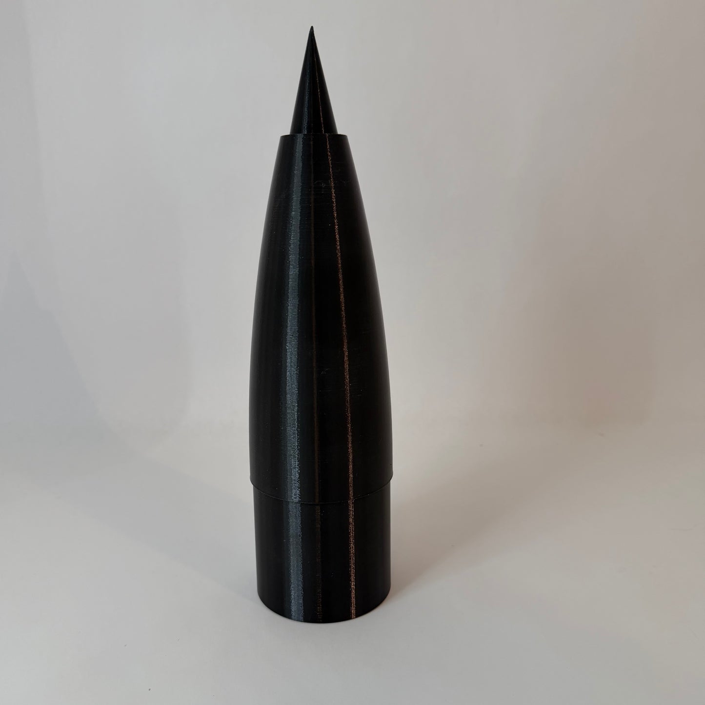 Green Monkey Aerospace - 3D Printed MIG Fantasy Style Nose Cone for 3.1" Cardboard Tube