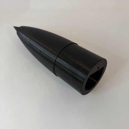 Green Monkey Aerospace - 3D Printed MIG Fantasy Style Nose Cone for 3.1" Cardboard Tube