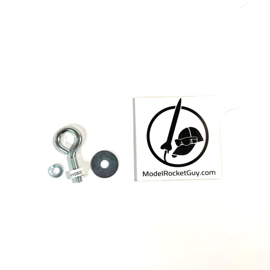Hindley Eye Bolt 1/4"x 2" OAL
