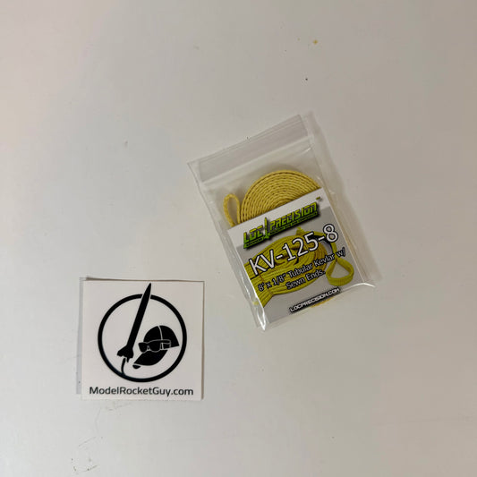 LOC Precision - 8'x1/8" Tubular Kevlar w/Ends