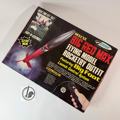 1403 Estes Deluxe Big Red Max / Big Foot Launch Set (Incomplete) - Skill Level 1 - OOP
