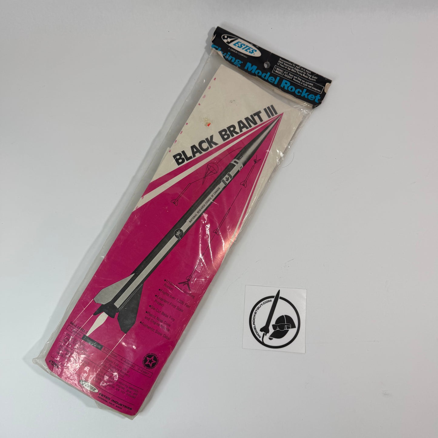 1293 Estes Black Brant III (Classic Edition) - Skill Level 3 - OOP