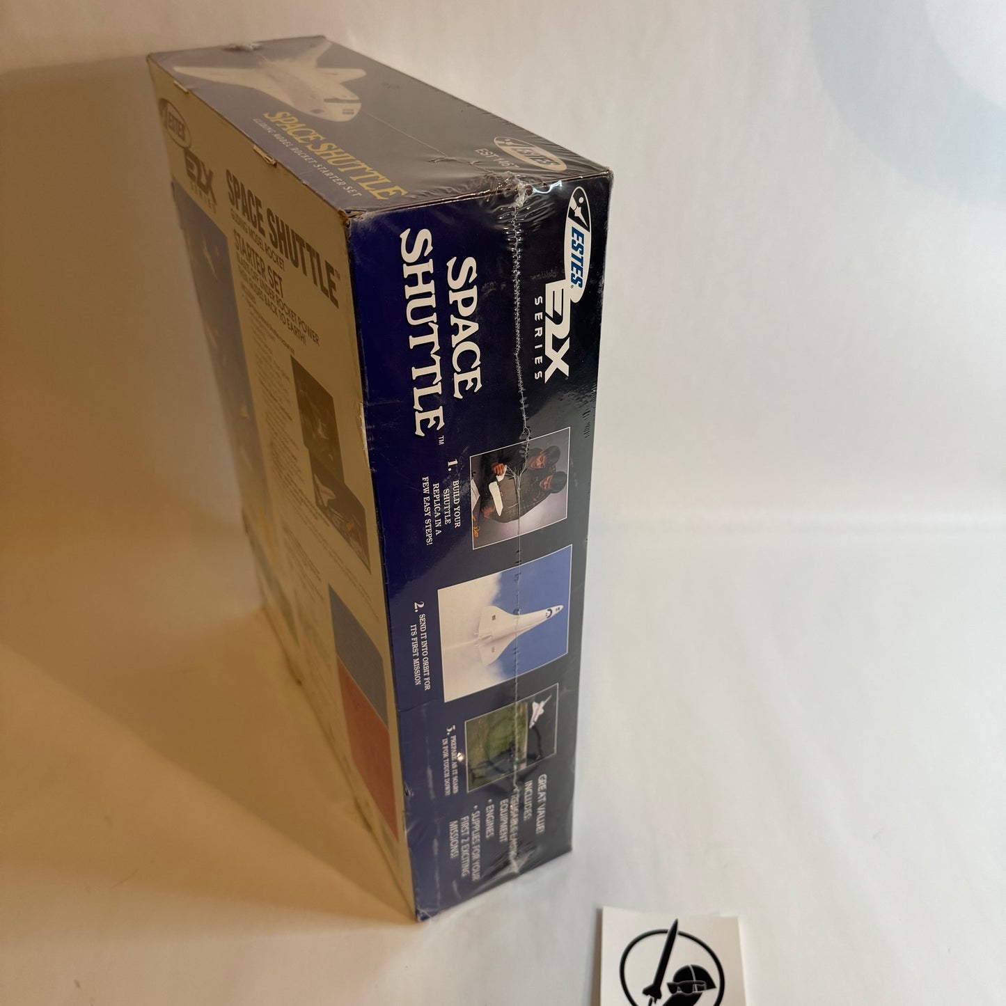 1467 Estes Space Shuttle Gliding Model Rocket Starter Set - E2X - OOP