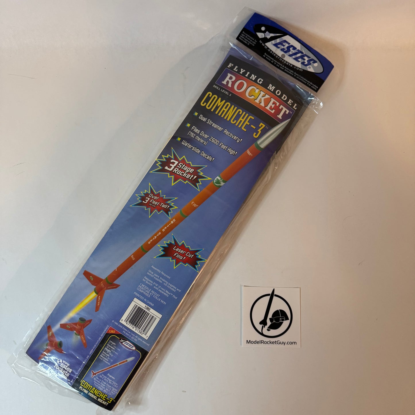 1382 Estes Comanche-3 (Classic Design) - Skill Level 3 - OOP